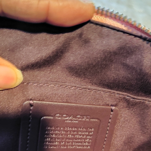 Coach Shimmering Bronze Satchel - Picture 6 of 9